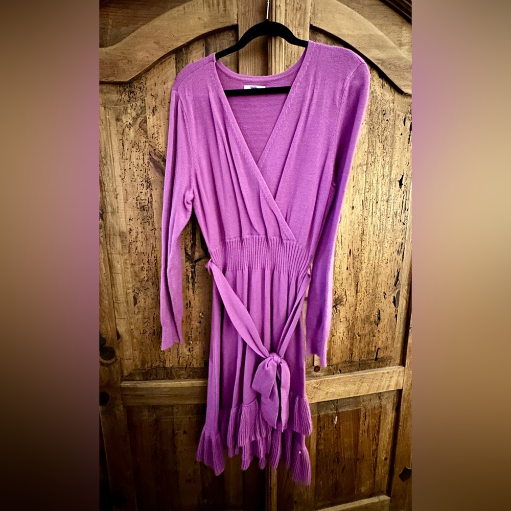 LC Lauren Conrad Magenta Knit Top
